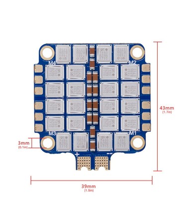 ESC 4 en 1 Succex 60A Iflight