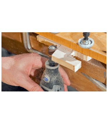 Bande de ponçage et mandrin 13 mm grain 60