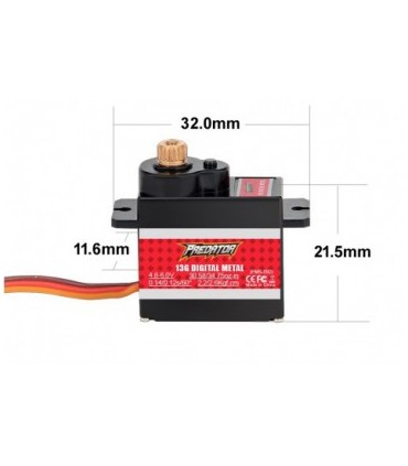 Servo predator (FMS)