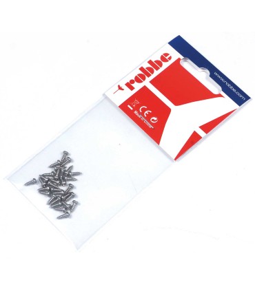 Vis en tôle cruciformes 2,0x10mm 30pcs. acier inoxydable