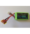 3S 500mAh 35c zwarte Lithium Lipo Batterij