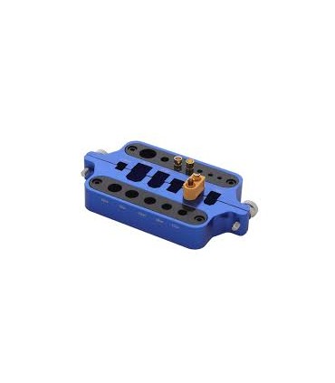Support de prise batterie pour aide à la soudure (Bleu)