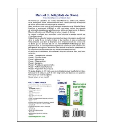 copy of Manuel du télépilote de drone 7e Edition Cépaduès