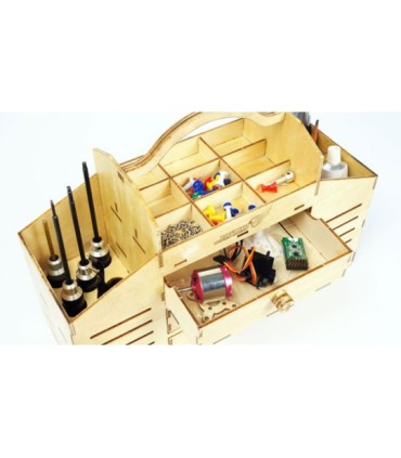 Caisse de terrain en bois à monter