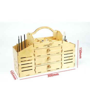 Caisse de terrain en bois à monter