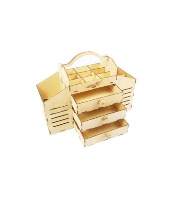 Caisse de terrain en bois à monter