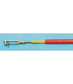 Accionamientos flexibles rojos por varilla roscada 1220 mm (por 2)