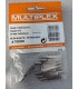 Chapes métal M3 Multiplex (x10)