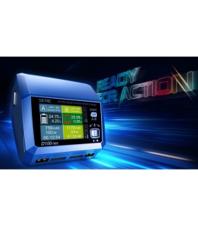 Chargeur D100 Neo AC/DC (AC max 100W total - DC 2x100W) - SKYRC