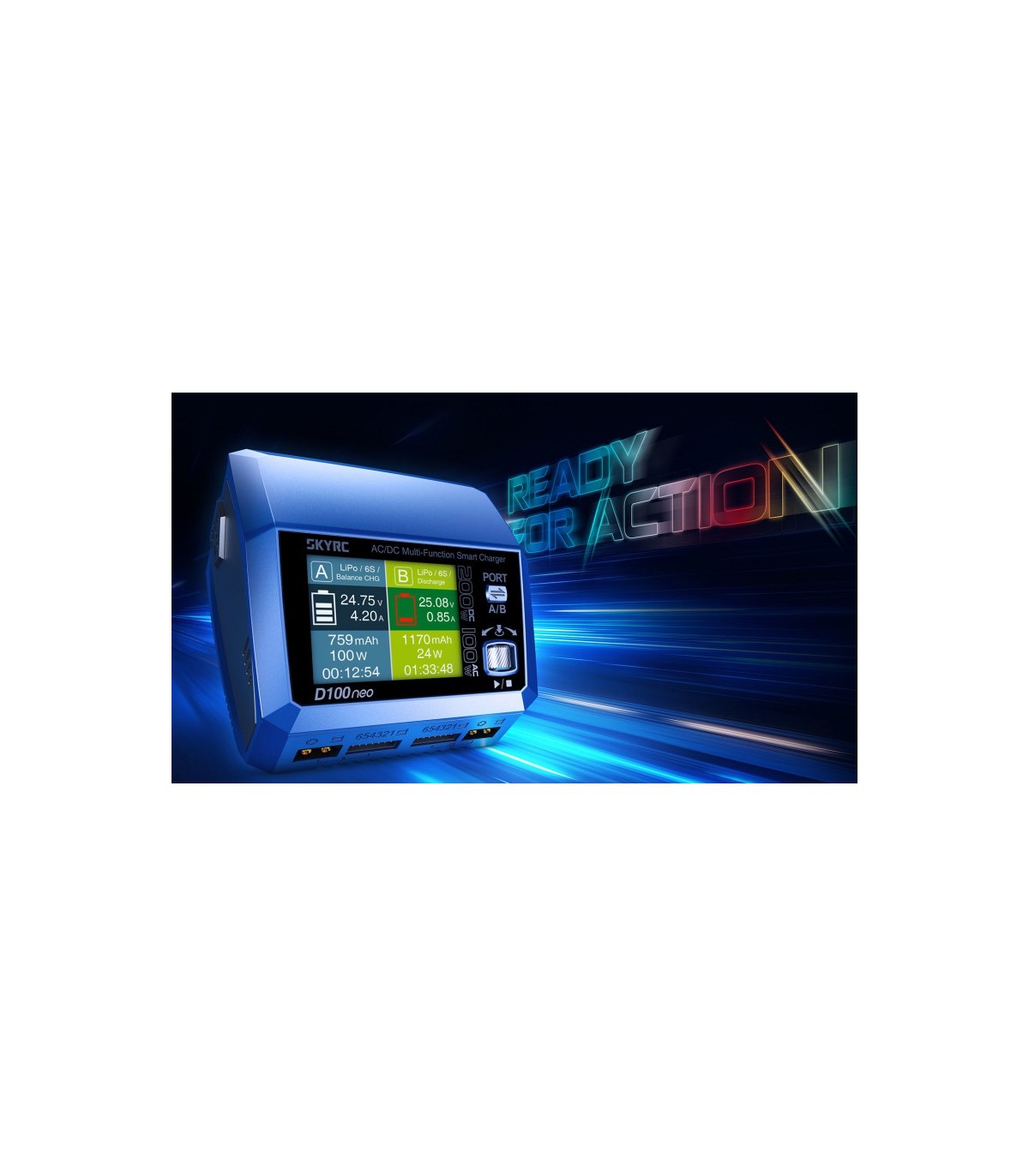 copy of CHARGEUR Q200 NEO QUATTRO AC/DC (AC MAX 200W - DC MAC 400W) - SKYRC