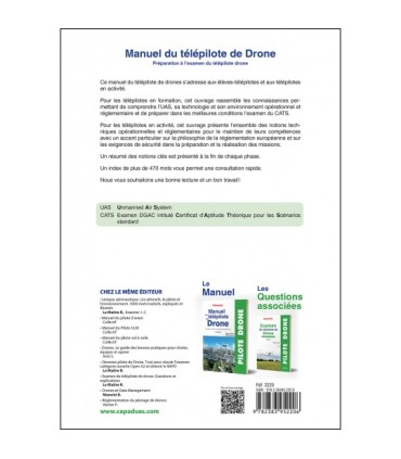 copy of Manuel du télépilote de drone 7e Edition Cépaduès