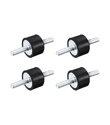 Silent blocks M5 D15mmxH10mm (par 4)