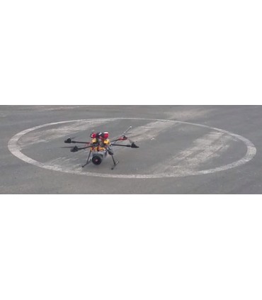 Drone Antifrelon reflectie van de wereld