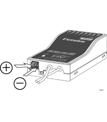 cord telemetry (voltage sensor) Futaba