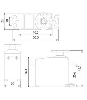 Servo digital FUTABA S3151