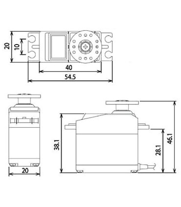 Servo di FUTABA S3305