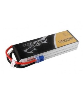 Rental 10 batteries Tattu 6S 9000mAh + charger