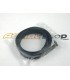 Braided sleeve black width 15mm