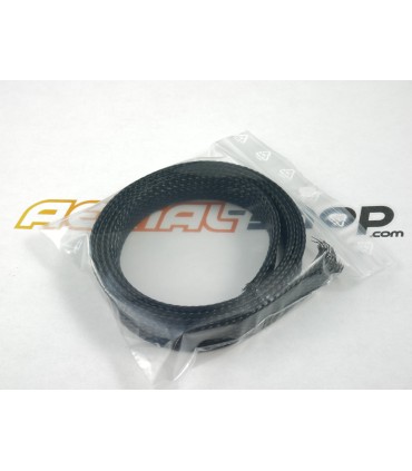 Intrecciato sleeve nero larghezza 15mm