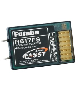 Receptor R617FS 2.4 GHz 7-Canal de FASST