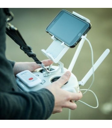 Rádio controle remoto para-Quedas Drone 868MHz - 2.5 km de alcance