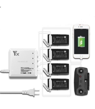 Cargador de múltiples 8A para Mavic Aire DJI
