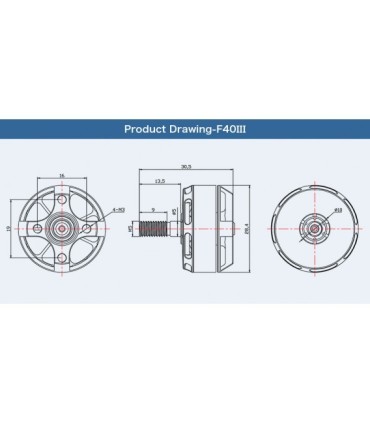 Tmotor F40 III 2750 chilovolt