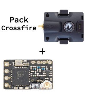 Pack Crossfire - Nano receiver + Microphone Transmitter TBS