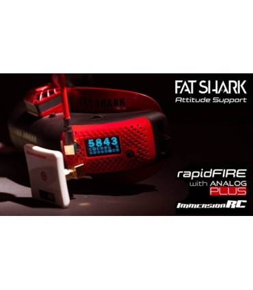 Ricevitore ImmersionRC 5.8 Ghz RapidFIRE per occhiali Fatshark