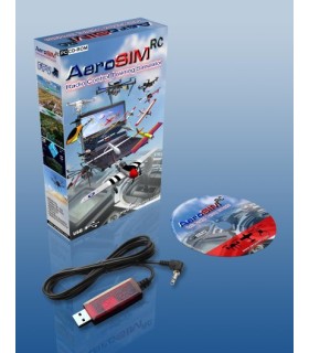 Simulador de vuelo Aerosim RC (avión no tripulado, avión, helicóptero...)