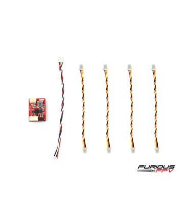 FuriousFPV Tira de LED Inteligente Controlador de Placa