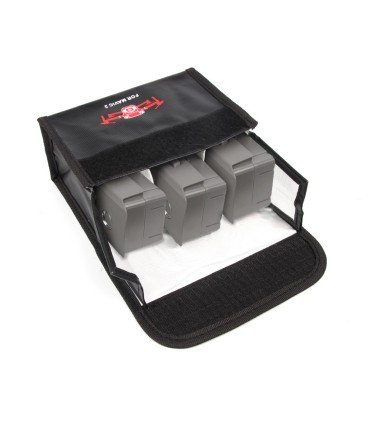 Sac pour 3 batteries Lipo pour DJI Mavic 2