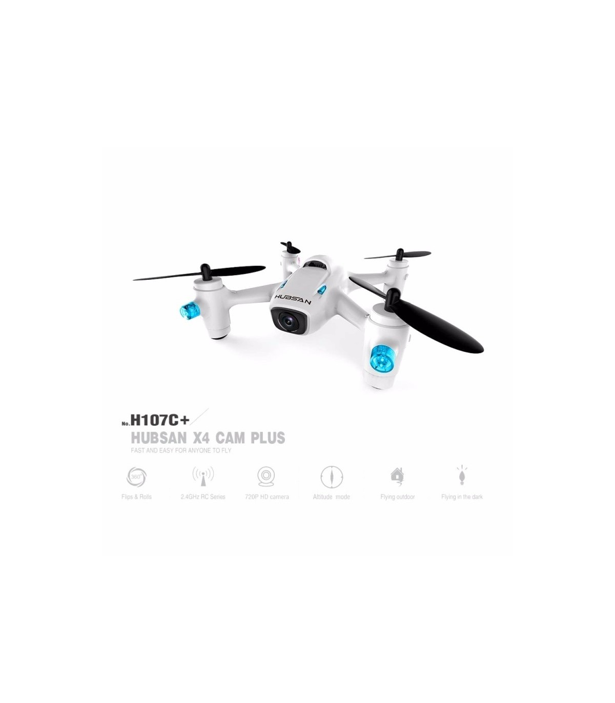 Batterie 520 mAh pour drone H107D+ FPV - HUBSAN