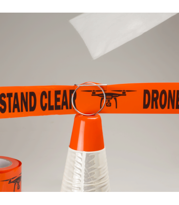 Support de rubalise pour cône de signalétique - Hoodman