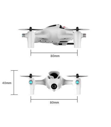 Hubsan X4 H107D+ com um retorno à FPV