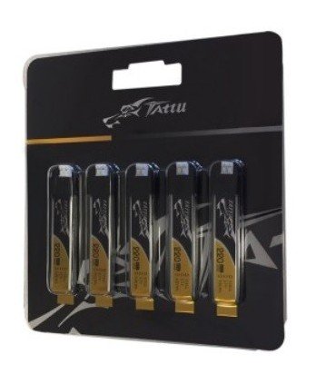 Batterie Tattu 220mAh 1S 45C JST-PHR-2P par 5