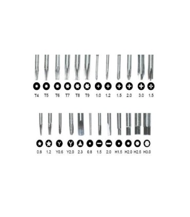 destornillador de 25 piezas especiales de DJI