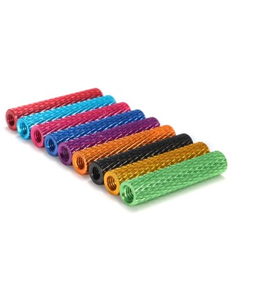 Spacers alu anodised M3 25mm (10)