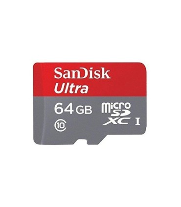 La tarjeta MicroSDHC SanDisk Ultra de 64 gb Clase 10
