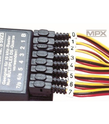 Marcadores para cabos e servo-MPX