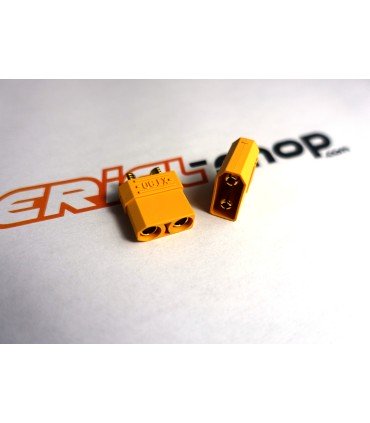 Conjunto de 2 conectores XT60 1masculino y 1 hembra