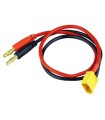 Kordelzug last XT60 stecker mit kabel 30 cm (f. banane)