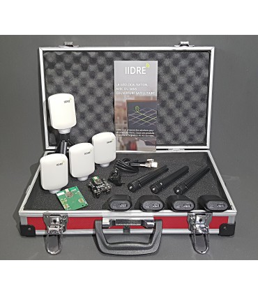Kit location without GPS/GNSS-UWB