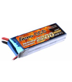 Batería de Lipo Gensace 2S 2200mAh 25C
