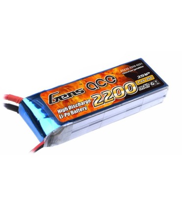 Lipo accu Gensace 2S 2200mAh 25C