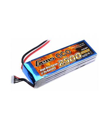 Batería Lipo Gensace 4S 2500mAh 25C