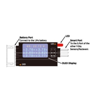Voltage sensor FRSKY FLVSS