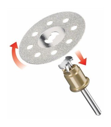 Disque à tronçonner diamant Dremel SC545 EZ SpeedClic