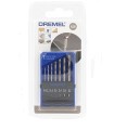Lotto di 7 punte per trapano Dremel 628