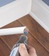 Strips of sanding with a Dremel SC407 SpeedClic with chuck